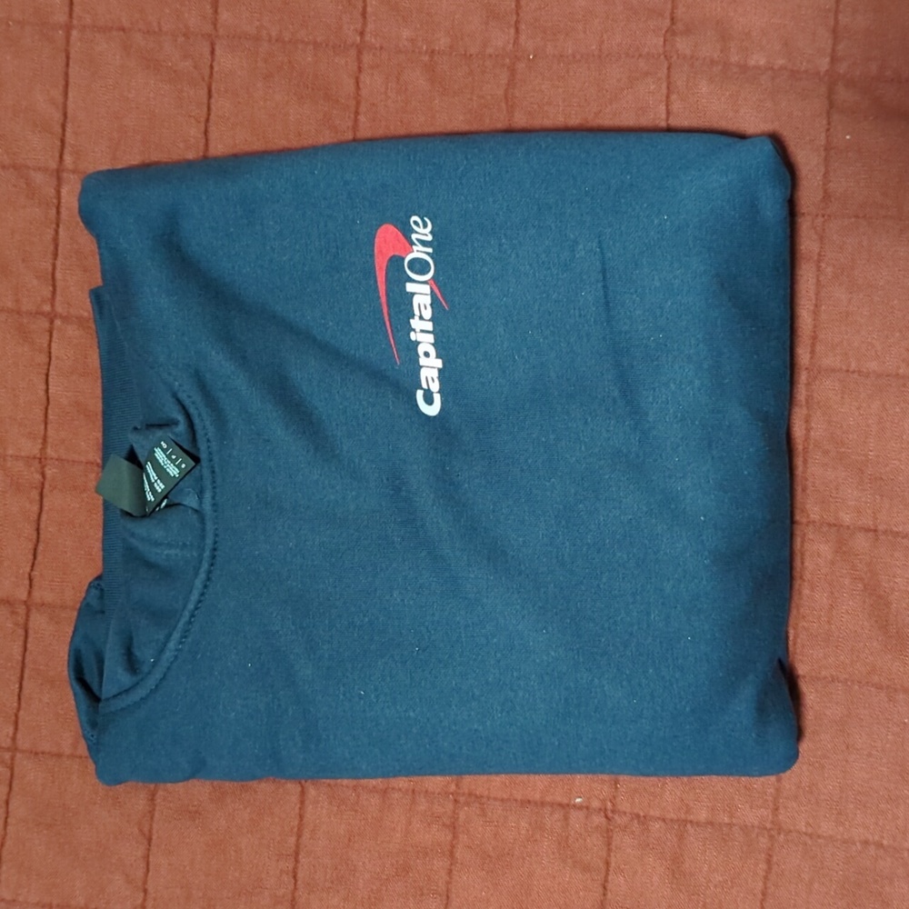 NWOT Navy Capital One Hoodie